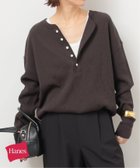 【ジャーナルスタンダード レリューム/JOURNAL STANDARD relume】の別注【Hanes / ヘインズ】ワッフルヘンリーネックプルオーバー 人気、トレンドファッション・服の通販 founy(ファニー) ファッション Fashion レディースファッション Fashion for Women トップス・カットソー Cut & Sew Tops カジュアルプルオーバー・ニットトップス Pullovers & Knit Tops / Casual Pullovers 今季 This Season, Current Season サーマル Thermal, Waffle Knit ショルダー Shoulder, Shoulder Strap スタンダード Standard, Basic ドロップ Drop Shoulder, Dropped Style 定番 Standard, Basic Item 人気 Popular, Best Seller パターン Pattern, Design Print 別注 Limited Edition, Custom Order ラウンド Round, Round Neck ロング Long, Long-Length ワッフル Waffle, Waffle Knit A/W・秋冬 Autumn/Winter 2025年 2025 2025-2026秋冬・A/W Autumn/Winter 2025–26 AW25–26 thumbnail ブラウン|ID: prp329100004662600 ipo3291000000035033105