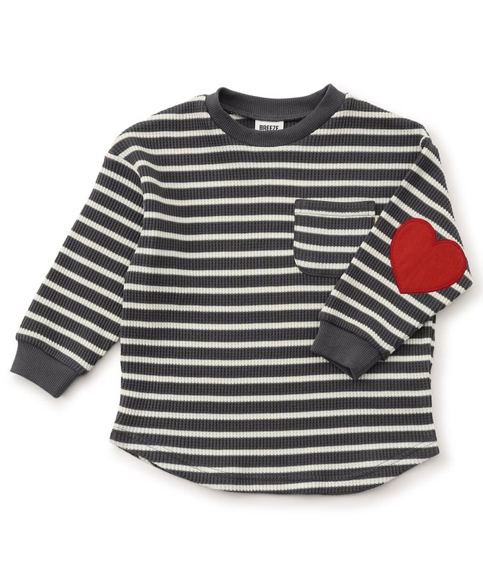 【エフオー オンラインストア/F.O.Online Store / KIDS】の【リンク】いろいろパッチワッフルロンT インテリア・キッズ・メンズ・レディースファッション・服の通販 founy(ファニー) https://founy.com/ ファッション Fashion キッズファッション Fashion for Kids 人気 Popular, Best Seller 長袖 Long Sleeve, Full Sleeve |ID: prp329100004662634 ipo3291000000034045092