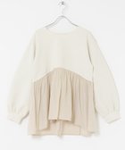 【アイテムズアーバンリサーチ/ITEMS URBAN RESEARCH】の袖ボリュームドッキングプルオーバー OFF|ID: prp329100004662667 ipo3291000000034191340