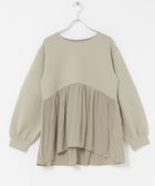 【アイテムズアーバンリサーチ/ITEMS URBAN RESEARCH】の袖ボリュームドッキングプルオーバー L.BEG|ID: prp329100004662667 ipo3291000000034191341