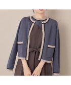 【クチュール ブローチ/Couture Brooch】の【高見え・通勤・大人可愛い】配色総針スカラカーディガン 人気、トレンドファッション・服の通販 founy(ファニー) ファッション Fashion レディースファッション Fashion for Women トップス・カットソー Cut & Sew Tops カーディガン・羽織り Layered Style Cardigans 2025年 2025 2025-2026秋冬・A/W Autumn/Winter 2025–26 AW25–26 おすすめ Recommended / Our Picks アンサンブル Ensemble Set カーディガン Cardigan, Knitwear ジャケット Jacket, Outerwear スマート Smart, Elegant パッチ Patch, Appliqué フロント Front, Front Design ポケット Pocket, Pocket Detail エレガント 上品 Elegant 人気 Popular, Best Seller ビジネス 仕事 通勤 Business / Work / Commuting thumbnail ブルー|ID: prp329100004662670 ipo3291000000034252548