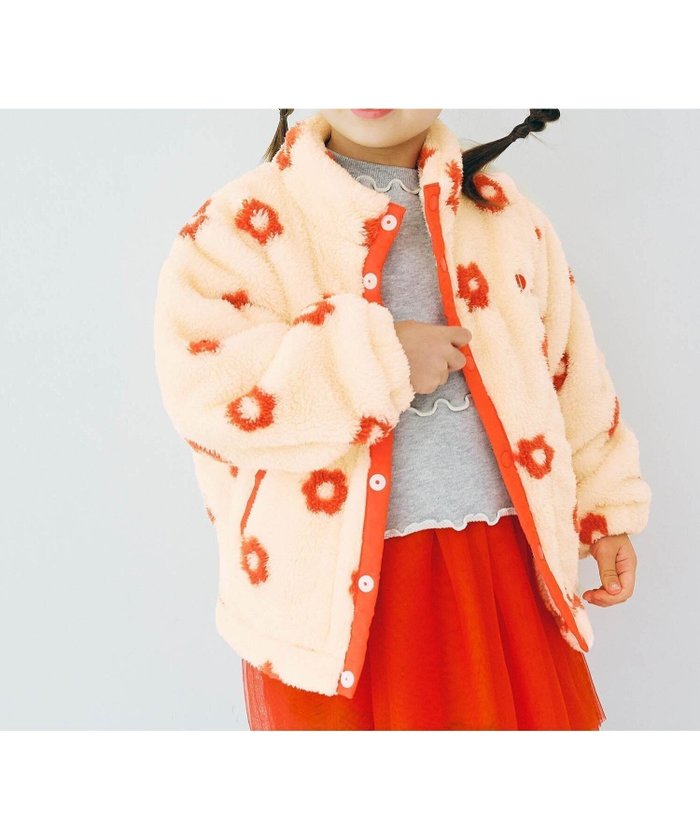 【エフオー オンラインストア/F.O.Online Store / KIDS】のファーフリースブルゾン リンク インテリア・キッズ・メンズ・レディースファッション・服の通販 founy(ファニー) https://founy.com/ ファッション Fashion キッズファッション Fashion for Kids おすすめ Recommended / Our Picks スーツ Suit, Formalwear ベビー Baby, Babywear |ID: prp329100004662694 ipo3291000000034123370
