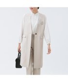 【ビーミングライフストアバイビームス/B:MING LIFE STORE by BEAMS】のノーカラー ロング ジレ(S~M) 25SS フォーマル セレモニー 卒入園 入学式 卒業式 ハレの日 ママスーツ 卒園式 入園式 ビームスセレモニー2025 セレモニースーツ BEIGE2|ID: prp329100004662712 ipo3291000000033735929