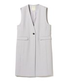 【ビーミングライフストアバイビームス/B:MING LIFE STORE by BEAMS】のノーカラー ロング ジレ(S~M) 25SS フォーマル セレモニー 卒入園 入学式 卒業式 ハレの日 ママスーツ 卒園式 入園式 ビームスセレモニー2025 セレモニースーツ LIGHT GREY|ID: prp329100004662712 ipo3291000000033735936