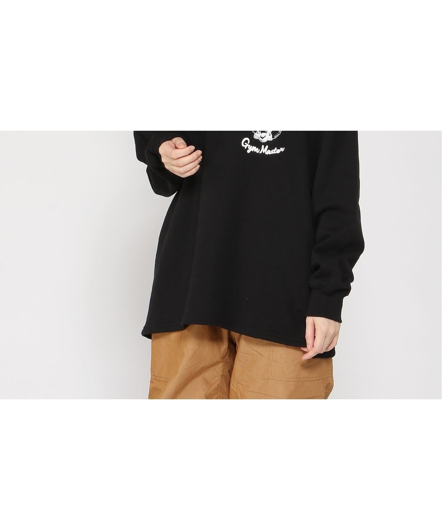 【ジムマスター/gym master / MEN】のgym master/10.3oz Cheerful Smileスウェット インテリア・キッズ・メンズ・レディースファッション・服の通販 founy(ファニー) 　ファッション　Fashion　メンズファッション　Fashion for Men　グラフィック　Graphic, Graphic Design　スウェット / スエット　Sweatshirt, Sweatwear　フェイス　Face, Facial Design　プリント　Print, Printed Pattern　ブラック|ID: prp329100004662779 ipo3291000000033736197