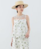 【カロリナ グレイサー/CAROLINA GLASER】の【8/7再値下げ】フラワー刺繍シアーキャミ 人気、トレンドファッション・服の通販 founy(ファニー) ファッション Fashion レディースファッション Fashion for Women トップス・カットソー Cut & Sew Tops キャミソール&ノースリーブ Camisoles & Sleeveless Tops おすすめ Recommended / Our Picks オーガンジー Organza Fabric キャミソール Camisole, Spaghetti Strap Top シャーリング Shirring, Ruched セットアップ Set-Up, Coordinated Outfit タンク Tank Top, Sleeveless Top フラワー Flower, Floral ペプラム Peplum, Flared Hem リボン Ribbon, Bow thumbnail WHITE|ID: prp329100004662839 ipo3291000000033736424
