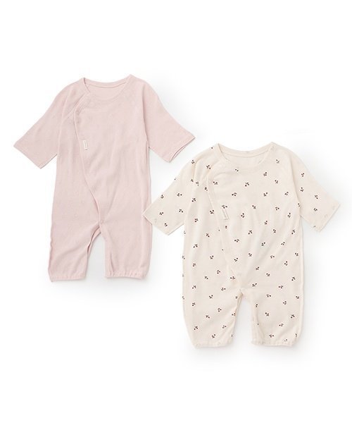 【ナルミヤ オンライン/NARUMIYA ONELINE / KIDS】の【弱酸性】2WAYオール2P インテリア・キッズ・メンズ・レディースファッション・服の通販 founy(ファニー) https://founy.com/ ファッション Fashion キッズファッション Fashion for Kids ポケット Pocket, Pocket Detail |ID: prp329100004662885 ipo3291000000034119241