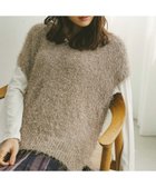 【グローバルワーク/GLOBAL WORK】のサラサラシャギーベスト/長袖T/581160 ライトモカ53|ID: prp329100004662906 ipo3291000000034310542