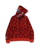 【アベイシングエイプ/A BATHING APE / MEN】のBAPE STORE RAKUTEN FASHION SEPARATE SHARK FULL ZIP HOODIE 人気、トレンドファッション・服の通販 founy(ファニー) ファッション Fashion メンズファッション Fashion for Men ジップ Zip, Zipper セパレート Separate, Two-Piece フィット Fit, Slim Fit プリント Print, Printed Pattern モチーフ Motif, Design Theme ラバー Rubber, Rubber Sole レギュラー Regular, Standard Fit thumbnail RED|ID: prp329100004662974 ipo3291000000033795782