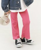 【デビロック/devirock / KIDS】のリブフレアパンツ ロングパンツ 長ズボン ボトムス 25AW 人気、トレンドファッション・服の通販 founy(ファニー) ファッション Fashion キッズファッション Fashion for Kids ボトムス Bottoms 春 Spring 秋 Autumn カットソー Cut and Sewn Top スウェット / スエット Sweatshirt, Sweatwear チュニック Tunic, Long Top トレンド Trend, Trending Now ロング Long, Long-Length 冬 Winter / This Winter おすすめ Recommended / Our Picks 2025年 2025 2025-2026秋冬・A/W Autumn/Winter 2025–26 AW25–26 thumbnail チェリーピンク|ID: prp329100004663073 ipo3291000000034624936