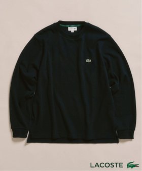 【フォーワンセブン エディフィス/417 EDIFICE】の【LACOSTE / ラコステ】 別注 ワッフルL/S カットソー 人気、トレンドファッション・服の通販 founy(ファニー) ファッション Fashion レディースファッション Fashion for Women トップス・カットソー Cut & Sew Tops カットソー・ベーシックTシャツ Cut-and-Sewn Tops / Stretch Tees & Basics カットソー Cut and Sewn Top スペシャル Special, Limited Edition フランス France, French ワッフル Waffle, Waffle Knit ワンポイント One Point, Statement Accent 人気 Popular, Best Seller 別注 Limited Edition, Custom Order 定番 Standard, Basic Item |ID:prp329100004663138