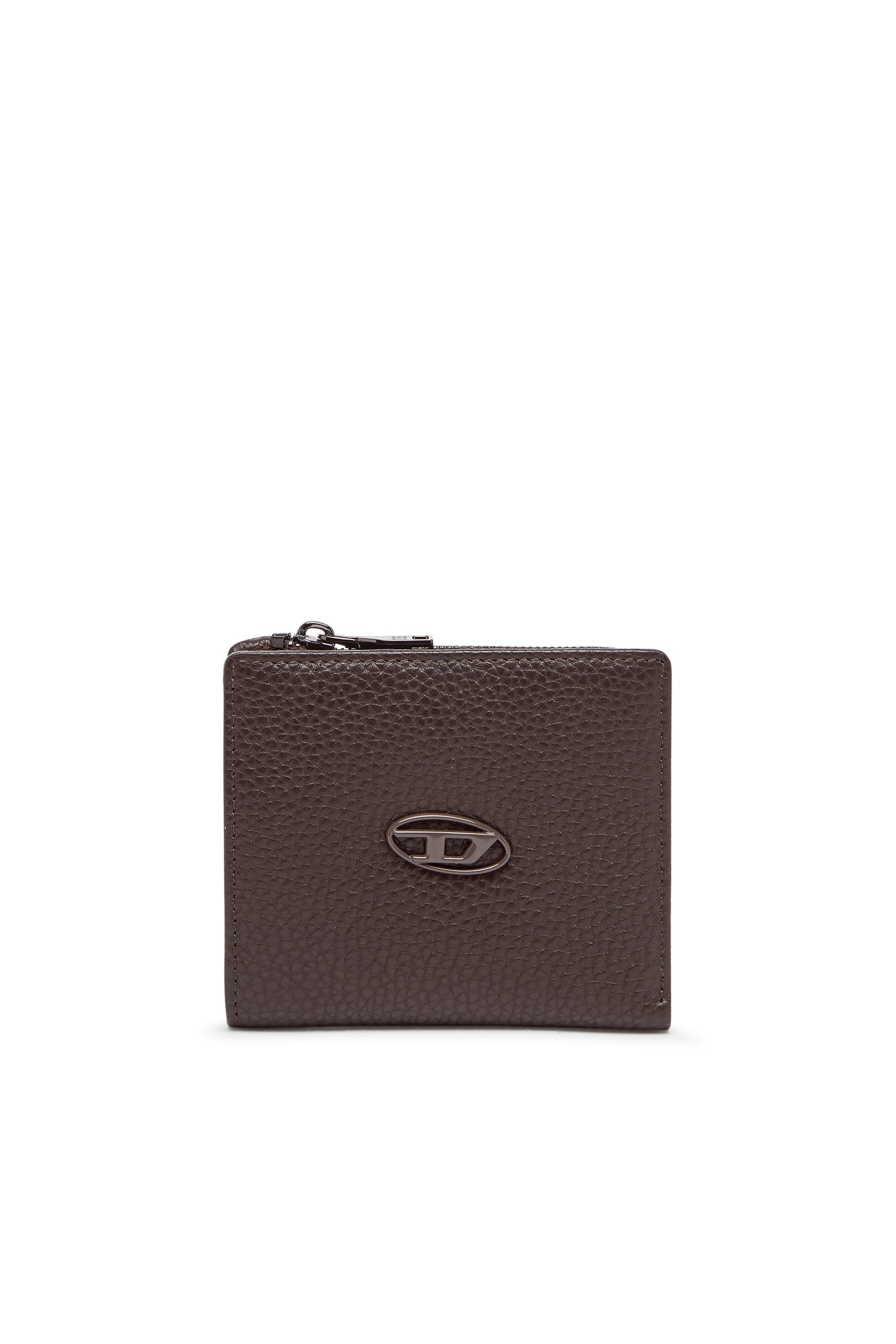 【ディーゼル/DIESEL / MEN】のメンズ 二つ折りウォレット HISSU EVO HISSU EVO BI FOLD ZIP L インテリア・キッズ・メンズ・レディースファッション・服の通販 founy(ファニー) 　ファッション　Fashion　メンズファッション　Fashion for Men　ウォレット　Wallet　オーバル　Oval Design　クール　Cool, Chic　コイン　Coin, Coin Design　シンプル　Simple, Minimal　ジップ　Zip, Zipper　ポケット　Pocket, Pocket Detail　メンズ　Men's, Menswear　ブラウン|ID: prp329100004663156 ipo3291000000034077450