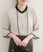 【ナチュラルクチュール/natural couture】の【WEB限定】ピンタックフレアカフス袖ブラウス 人気、トレンドファッション・服の通販 founy(ファニー) ファッション Fashion レディースファッション Fashion for Women トップス・カットソー Cut & Sew Tops シャツ・ブラウス・オフィスカジュアル Elegant Blouses & Button-Ups エレガント 上品 Elegant カフス Cuff Design シューズ Shoes, Footwear ジャケット Jacket, Outerwear スニーカー Sneakers, Trainers タイトスカート Pencil Skirt, Tight Skirt ダウン Down, Puffer デニム Denim, Jeans Material 定番 Standard, Basic Item フェミニン Feminine, Girly フラット Flat, Flat Shoes フレア Flare, Flared フロント Front, Front Design リラックス Relax, Relaxed Fit ワイド Wide, Wide Fit 2025年 2025 2025-2026秋冬・A/W Autumn/Winter 2025–26 AW25–26 thumbnail グレイッシュベージュ|ID: prp329100004663175 ipo3291000000033737744
