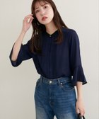 【ナチュラルクチュール/natural couture】の【WEB限定】ピンタックフレアカフス袖ブラウス 人気、トレンドファッション・服の通販 founy(ファニー) ファッション Fashion レディースファッション Fashion for Women トップス・カットソー Cut & Sew Tops シャツ・ブラウス・オフィスカジュアル Elegant Blouses & Button-Ups エレガント 上品 Elegant カフス Cuff Design シューズ Shoes, Footwear ジャケット Jacket, Outerwear スニーカー Sneakers, Trainers タイトスカート Pencil Skirt, Tight Skirt ダウン Down, Puffer デニム Denim, Jeans Material 定番 Standard, Basic Item フェミニン Feminine, Girly フラット Flat, Flat Shoes フレア Flare, Flared フロント Front, Front Design リラックス Relax, Relaxed Fit ワイド Wide, Wide Fit 2025年 2025 2025-2026秋冬・A/W Autumn/Winter 2025–26 AW25–26 thumbnail ネイビー|ID: prp329100004663175 ipo3291000000033737747