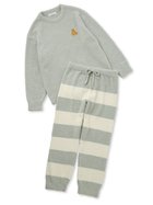 【ジェラートピケ オム/GELATO PIQUE HOMME / MEN】の【ONLINE限定】【HOMME】ベビモコベアプルオーバー ロングパンツセット 人気、トレンドファッション・服の通販 founy(ファニー) ファッション Fashion メンズファッション Fashion for Men トップス・カットソー Cut & Sew Tops おすすめ Recommended / Our Picks ギフト プレゼント Gift / Present シンプル Simple, Minimal セットアップ Set-Up, Coordinated Outfit ボーダー Border, Stripe ロング Long, Long-Length ワンポイント One Point, Statement Accent 定番 Standard, Basic Item thumbnail MNT[021]|ID: prp329100004663196 ipo3291000000033851239