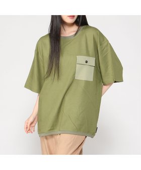 【ジムマスター/gym master / MEN】のgym master/麻レーヨンビッグTee 人気、トレンドファッション・服の通販 founy(ファニー) ファッション Fashion メンズファッション Fashion for Men ショルダー Shoulder, Shoulder Strap デニム Denim, Jeans Material ドロップ Drop Shoulder, Dropped Style ビッグ Big, Oversized フラップ Flap, Flap Pocket ポケット Pocket, Pocket Detail リラックス Relax, Relaxed Fit ワイド Wide, Wide Fit 夏 Summer |ID:prp329100004663340