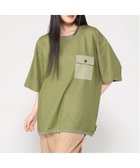 【ジムマスター/gym master / MEN】のgym master/麻レーヨンビッグTee 人気、トレンドファッション・服の通販 founy(ファニー) ファッション Fashion メンズファッション Fashion for Men ショルダー Shoulder, Shoulder Strap デニム Denim, Jeans Material ドロップ Drop Shoulder, Dropped Style ビッグ Big, Oversized フラップ Flap, Flap Pocket ポケット Pocket, Pocket Detail リラックス Relax, Relaxed Fit ワイド Wide, Wide Fit 夏 Summer thumbnail オリーブ|ID: prp329100004663340 ipo3291000000033738308