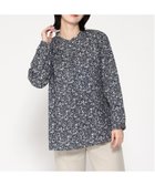 【クロコダイル/CROCODILE】のミラクルウェーブ 花柄プリントブラウス 人気、トレンドファッション・服の通販 founy(ファニー) ファッション Fashion レディースファッション Fashion for Women トップス・カットソー Cut & Sew Tops シャツ・ブラウス・オフィスカジュアル Elegant Blouses & Button-Ups 花柄・フラワープリント・モチーフ Floral Prints & Motifs / Flower Pattern Tops オレンジ Orange フリル Frill, Ruffle プリント Print, Printed Pattern エレガント 上品 Elegant thumbnail ネイビー|ID: prp329100004663380 ipo3291000000033738473
