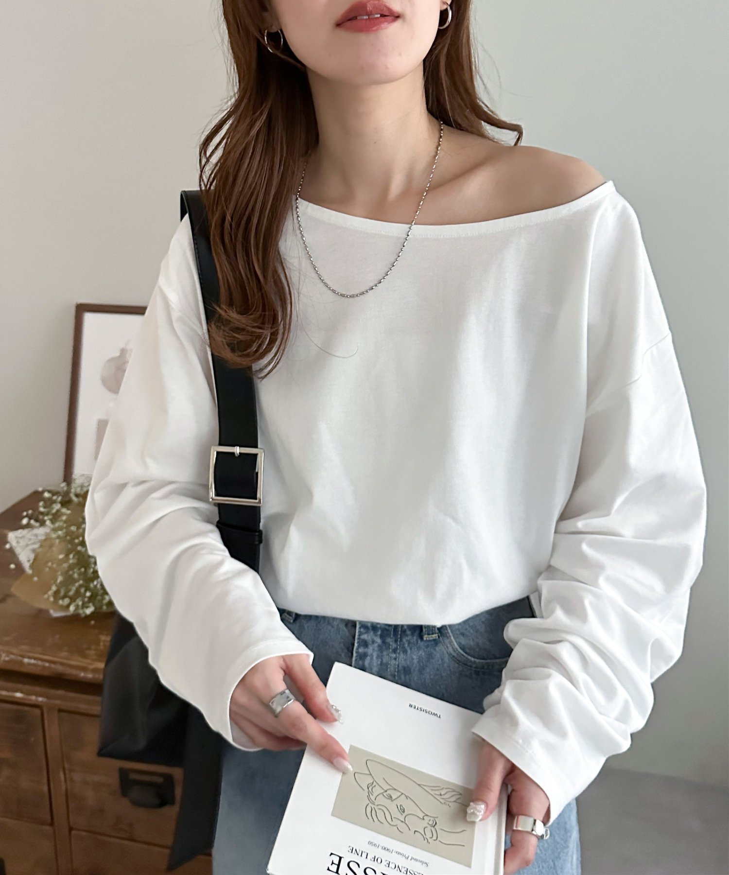 【ディスコート/Discoat】の【新色追加!/WEB限定】2WAYワンショルプルオーバー 人気、トレンドファッション・服の通販 founy(ファニー) 　ファッション　Fashion　レディースファッション　Fashion for Women　トップス・カットソー　Cut & Sew Tops　カジュアルプルオーバー・ニットトップス　Pullovers & Knit Tops / Casual Pullovers　シンプル　Simple, Minimal　リラックス　Relax, Relaxed Fit　ロング　Long, Long-Length　長袖　Long Sleeve, Full Sleeve　 other-1|ID: prp329100004663397 ipo3291000000034182070