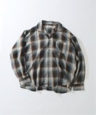 【ジャーナルスタンダード レリューム/JOURNAL STANDARD relume / MEN】のレーヨン アンカット フリンジ チェックシャツ ブラウン|ID: prp329100004663455 ipo3291000000033876759
