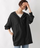 【レプシィム ローリーズファーム/LEPSIM LOWRYS FARM】のVネックBIGシャツチュニック ブラック09|ID: prp329100004663515 ipo3291000000033893239
