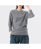 【ビームス ウイメン/BEAMS】の【10/2新規値下げ】【別注】Healthknit / BB ヘンリーネック Tシャツ 7分袖 H.CHARCOAL|ID: prp329100004663639 ipo3291000000034302063