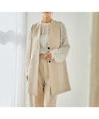 【レプシィム ローリーズファーム/LEPSIM LOWRYS FARM】の【入卒式/セレモニー】Wクロスストレッチロングジレ ライトベージュ51|ID: prp329100004664266 ipo3291000000033741926