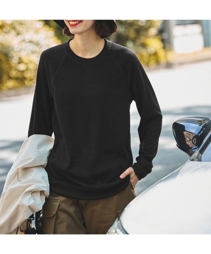 【エーグル/AIGLE】の吸水速乾 ワッフルラグランTシャツ RP インテリア・キッズ・メンズ・レディースファッション・服の通販 founy(ファニー) https://founy.com/ ファッション Fashion レディースファッション Fashion for Women トップス・カットソー Cut & Sew Tops シャツ・ブラウス・オフィスカジュアル Elegant Blouses & Button-Ups ロングTシャツ・Tシャツ Longline T-Shirts & Tees おすすめ Recommended / Our Picks アウトドア Outdoor Clothing スリーブ Sleeve, Long Sleeve / Short Sleeve フィット Fit, Slim Fit ブルゾン Blouson, Bomber Jacket レギュラー Regular, Standard Fit ワッフル Waffle, Waffle Knit 吸水 Absorbent, Quick-Dry 定番 Standard, Basic Item ビジネス 仕事 通勤 Business / Work / Commuting 長袖 Long Sleeve, Full Sleeve |ID: prp329100004664304 ipo3291000000034717606