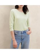 【バナナリパブリック ファクトリーストア/BANANA REPUBLIC FACTORY STORE】のBANANA REPUBLIC FACTORY STORE タイムレスクルーネックTシャツ 人気、トレンドファッション・服の通販 founy(ファニー) ファッション Fashion レディースファッション Fashion for Women トップス・カットソー Cut & Sew Tops シャツ・ブラウス・オフィスカジュアル Elegant Blouses & Button-Ups ロングTシャツ・Tシャツ Longline T-Shirts & Tees インナー Innerwear ロング Long, Long-Length 羽織 Haori, Light Jacket thumbnail COOL_MELON|ID: prp329100004664412 ipo3291000000033836840