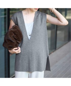 【スローブ イエナ/SLOBE IENA】の《追加》ダブルフェイスニットベスト 人気、トレンドファッション・服の通販 founy(ファニー) ファッション Fashion レディースファッション Fashion for Women アウター Coat / Outerwear Collection トップス・カットソー Cut & Sew Tops ニット Knit Tops & Sweaters ベスト&ジレ / 重ね着スタイル Vests & Gilets 2025年 2025 2025-2026秋冬・A/W Autumn/Winter 2025–26 AW25–26 |ID:prp329100004664445