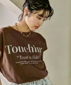 【レプシィム ローリーズファーム/LEPSIM LOWRYS FARM】のカラーロゴワイドフレンチT 人気、トレンドファッション・服の通販 founy(ファニー) ファッション Fashion レディースファッション Fashion for Women おすすめ Recommended / Our Picks クール Cool, Chic スリーブ Sleeve, Long Sleeve / Short Sleeve フェミニン Feminine, Girly フレンチ French, French Style プリント Print, Printed Pattern ベーシック Basic, Essential thumbnail ブラウン58|ID: prp329100004664550 ipo3291000000033742933