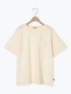 【サマンサモスモス/Samansa Mos2】の【USAコットン】Tシャツ 人気、トレンドファッション・服の通販 founy(ファニー) ファッション Fashion レディースファッション Fashion for Women トップス・カットソー Cut & Sew Tops シャツ・ブラウス・オフィスカジュアル Elegant Blouses & Button-Ups ロングTシャツ・Tシャツ Longline T-Shirts & Tees シンプル Simple, Minimal ベーシック Basic, Essential ポケット Pocket, Pocket Detail 定番 Standard, Basic Item thumbnail キナリ|ID: prp329100004665512 ipo3291000000033814500