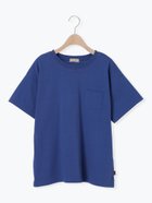 【サマンサモスモス/Samansa Mos2】の【USAコットン】Tシャツ 人気、トレンドファッション・服の通販 founy(ファニー) ファッション Fashion レディースファッション Fashion for Women トップス・カットソー Cut & Sew Tops シャツ・ブラウス・オフィスカジュアル Elegant Blouses & Button-Ups ロングTシャツ・Tシャツ Longline T-Shirts & Tees シンプル Simple, Minimal ベーシック Basic, Essential ポケット Pocket, Pocket Detail 定番 Standard, Basic Item thumbnail ブルー|ID: prp329100004665512 ipo3291000000033814503