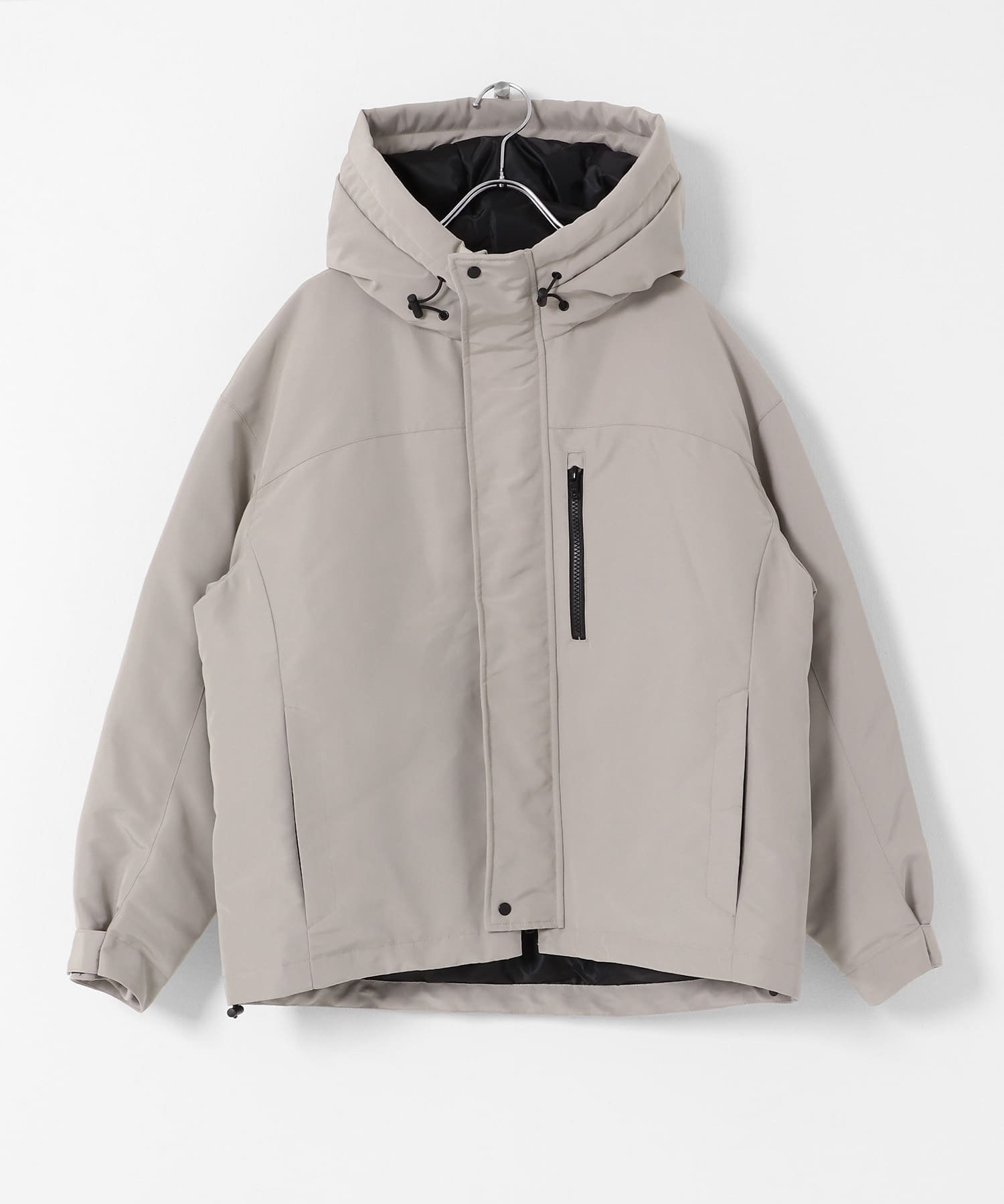 【サニーレーベル/Sonny Label / URBAN RESEARCH】のフーディーダウンジャケット インテリア・キッズ・メンズ・レディースファッション・服の通販 founy(ファニー) 　ファッション　Fashion　レディースファッション　Fashion for Women　アウター　Coat / Outerwear Collection　レディースジャケット・軽アウター　Jackets　2025年　2025　2025-2026秋冬・A/W　Autumn/Winter 2025–26 AW25–26　冬　Winter / This Winter　おすすめ　Recommended / Our Picks　シンプル　Simple, Minimal　ダウン　Down, Puffer　ヘムライン　Hemline, Bottom Cut　切替　Switching, Contrast Panel　A/W・秋冬　Autumn/Winter　グレージュ|ID: prp329100004665745 ipo3291000000033747905