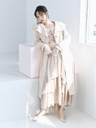 【リリーブラウン/Lily Brown】のケープカラートレンチコート 人気、トレンドファッション・服の通販 founy(ファニー) ファッション Fashion レディースファッション Fashion for Women アウター Coat / Outerwear Collection コート・ロングコート・ピーコート Long Coats, Peacoats & More トレンチコート / 春秋の定番アウター Trench Coats 4月号 April Issue インディゴ Indigo Denim シンプル Simple, Minimal ツイル Twist, Twisted Detail デニム Denim, Jeans Material トレンド Trend, Trending Now ビッグ Big, Oversized ピーチ Peach, Soft Touch フロント Front, Front Design ベーシック Basic, Essential エレガント 上品 Elegant 春 Spring 雑誌 Magazine, Fashion Magazine thumbnail CRM[004]|ID: prp329100004665821 ipo3291000000033849482