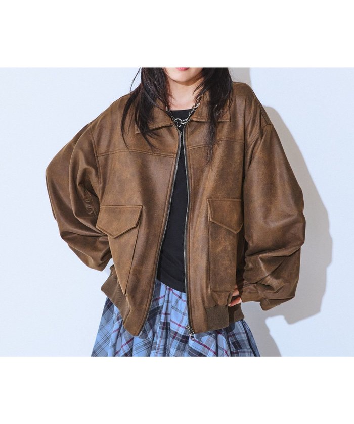 【ジーナシス/JEANASiS】のモンスターブルゾン インテリア・キッズ・メンズ・レディースファッション・服の通販 founy(ファニー) https://founy.com/ ファッション Fashion レディースファッション Fashion for Women アウター Coat / Outerwear Collection ブルゾンジャケット・スポーティアウター Blouson Jackets おすすめ Recommended / Our Picks カットソー Cut and Sewn Top ビンテージ Vintage, Retro Style フォルム Silhouette, Form フレア Flare, Flared ブルゾン Blouson, Bomber Jacket ボトム Bottoms, Lower Wear ルーズ Loose, Oversized ワイド Wide, Wide Fit |ID: prp329100004665832 ipo3291000000034313739