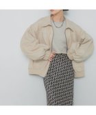 【ジーナシス/JEANASiS】のモンスターブルゾン アイボリー|ID: prp329100004665832 ipo3291000000034313741