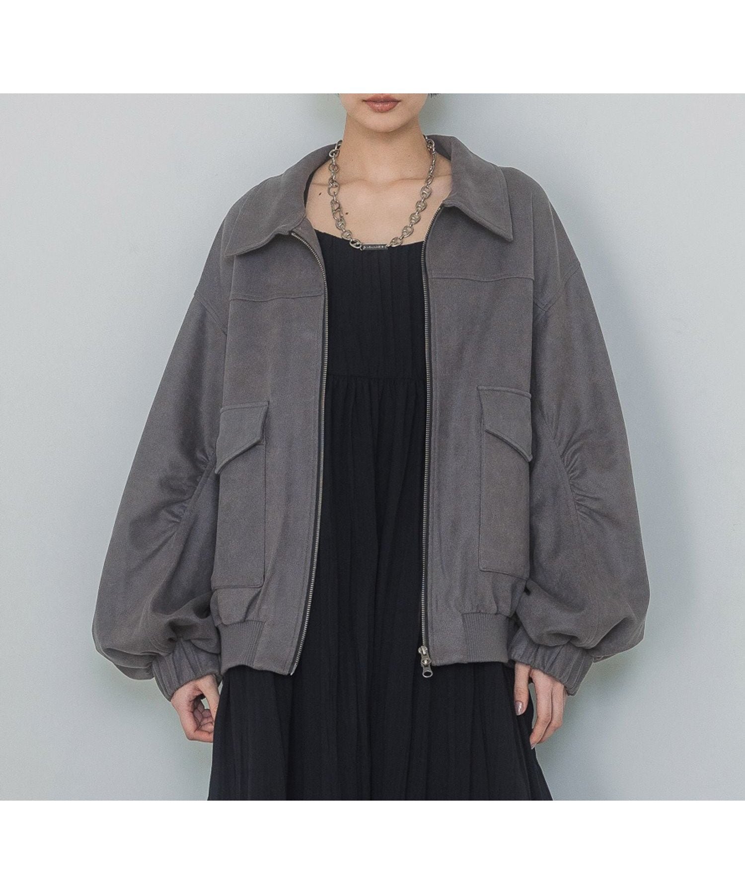 【ジーナシス/JEANASiS】のモンスターブルゾン インテリア・キッズ・メンズ・レディースファッション・服の通販 founy(ファニー)  ファッション Fashion レディースファッション Fashion for Women アウター Coat / Outerwear Collection ブルゾンジャケット・スポーティアウター Blouson Jackets おすすめ Recommended / Our Picks カットソー Cut and Sewn Top ビンテージ Vintage, Retro Style フォルム Silhouette, Form フレア Flare, Flared ブルゾン Blouson, Bomber Jacket ボトム Bottoms, Lower Wear ルーズ Loose, Oversized ワイド Wide, Wide Fit ブラック系その他|ID: prp329100004665832 ipo3291000000034313742