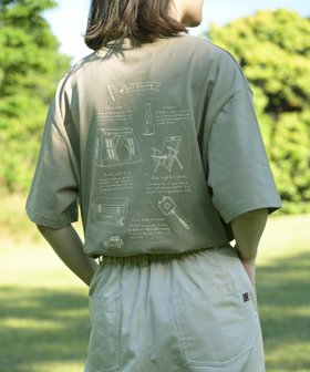【アイモハ/aimoha】のCOTTON T SHIRTS - S more gear illustration 人気、トレンドファッション・服の通販 founy(ファニー) ファッション Fashion レディースファッション Fashion for Women トップス・カットソー Cut & Sew Tops シャツ・ブラウス・オフィスカジュアル Elegant Blouses & Button-Ups ロングTシャツ・Tシャツ Longline T-Shirts & Tees お家時間・ステイホーム Stay Home / At Home イラスト Illustration プリント Print, Printed Pattern |ID:prp329100004665862