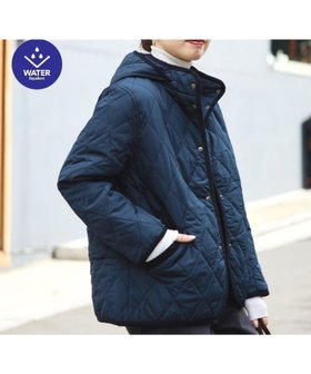 【ビームス ハート/BEAMS HEART】の【3サイズ展開/中綿/あったか/発熱素材/撥水】フード キルティング ブルゾン (S～L) 25AW レディース フード取り外し可 冬アウター 人気、トレンドファッション・服の通販 founy(ファニー) ファッション Fashion レディースファッション Fashion for Women アウター Coat / Outerwear Collection ブルゾンジャケット・スポーティアウター Blouson Jackets キルティング Quilted, Quilting コーデュロイ Corduroy, Cord Fabric ジャケット Jacket, Outerwear スラックス Slacks, Dress Pants センター Center, Center Line ダウン Down, Puffer チェック Check, Plaid, Tartan ドット Polka Dot, Dot Pattern 人気 Popular, Best Seller パイピング Piping, Trim Design フロント Front, Front Design ブルゾン Blouson, Bomber Jacket リバーシブル Reversible, Two-Sided ロング Long, Long-Length 冬 Winter / This Winter エレガント 上品 Elegant 2025年 2025 2025-2026秋冬・A/W Autumn/Winter 2025–26 AW25–26 |ID:prp329100004665917