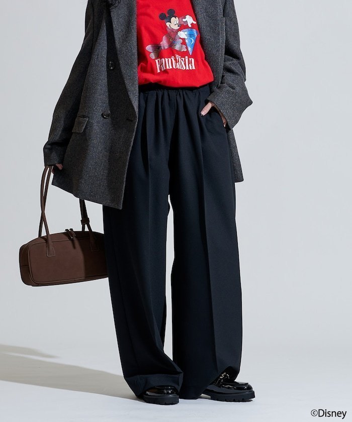 【フリークスストア/FREAK'S STORE】のスラックス イージーパンツ/チェックパンツ 25AW インテリア・キッズ・メンズ・レディースファッション・服の通販 founy(ファニー) 　ファッション　Fashion　レディースファッション　Fashion for Women　パンツ　Pants & Trousers　2025年　2025　2025-2026秋冬・A/W　Autumn/Winter 2025–26 AW25–26　冬　Winter / This Winter　おすすめ　Recommended / Our Picks　ストレート　Straight, Straight Cut　スラックス　Slacks, Dress Pants　チェック　Check, Plaid, Tartan　フィット　Fit, Slim Fit　定番　Standard, Basic Item　A/W・秋冬　Autumn/Winter　ブラック|ID: prp329100004665919 ipo3291000000034507436