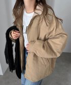 【アンドミー/andme】のスタンドカラー ボリューム 中綿 ジャケット ブルゾン 人気、トレンドファッション・服の通販 founy(ファニー) ファッション Fashion レディースファッション Fashion for Women アウター Coat / Outerwear Collection レディースジャケット・軽アウター Jackets ブルゾンジャケット・スポーティアウター Blouson Jackets ジャケット Jacket, Outerwear スタンド Stand Collar, Upright Stand ドローコード Drawcord, Drawstring Cord ビッグ Big, Oversized ブルゾン Blouson, Bomber Jacket 冬 Winter / This Winter thumbnail ベージュ|ID: prp329100004665944 ipo3291000000033748724
