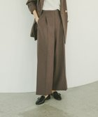 【グローバルワーク/GLOBAL WORK】のお手入れラクラクセットアップ/ワイドパンツ/498376 ブラウン58|ID: prp329100004665952 ipo3291000000034538121