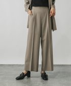 【グローバルワーク/GLOBAL WORK】のお手入れラクラクセットアップ/ワイドパンツ/498376 グレージュ51|ID: prp329100004665952 ipo3291000000034538122