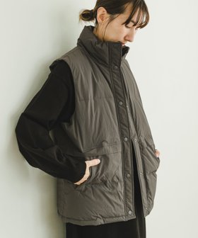 【アイテムズアーバンリサーチ/ITEMS URBAN RESEARCH】のダウンベスト 人気、トレンドファッション・服の通販 founy(ファニー) ファッション Fashion レディースファッション Fashion for Women アウター Coat / Outerwear Collection トップス・カットソー Cut & Sew Tops ベスト&ジレ / 重ね着スタイル Vests & Gilets 2024年 2024 2024-2025秋冬・A/W Autumn/Winter 2024–25 AW24–25 冬 Winter / This Winter スウェット / スエット Sweatshirt, Sweatwear ダウン Down, Puffer トレンド Trend, Trending Now ベスト Vest, Waistcoat 定番 Standard, Basic Item A/W・秋冬 Autumn/Winter |ID:prp329100004665954