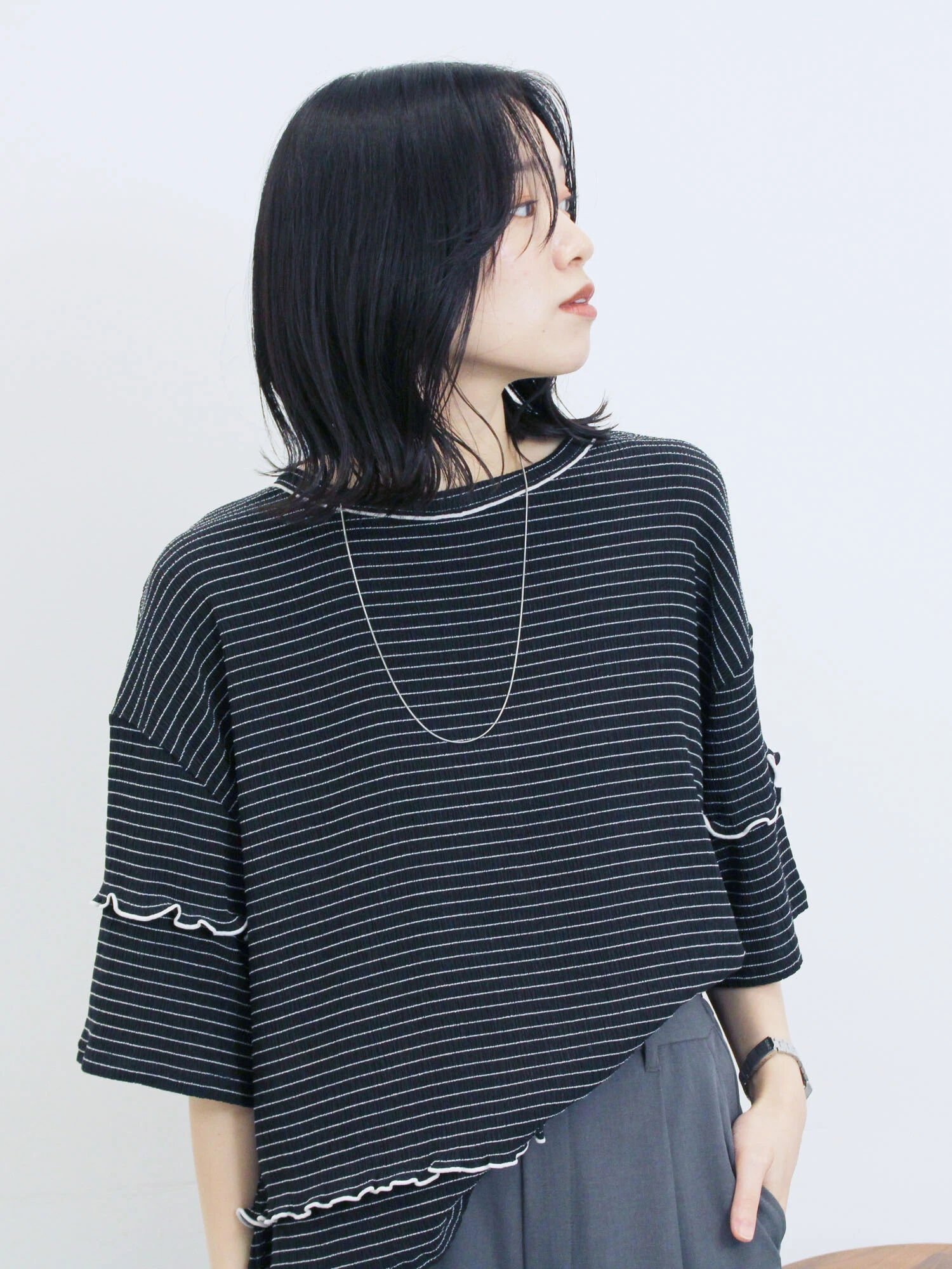 【サマンサモスモス/Samansa Mos2】の配色メローアソートプルオーバー 人気、トレンドファッション・服の通販 founy(ファニー) 　ファッション　Fashion　レディースファッション　Fashion for Women　トップス・カットソー　Cut & Sew Tops　カジュアルプルオーバー・ニットトップス　Pullovers & Knit Tops / Casual Pullovers　おすすめ　Recommended / Our Picks　ボーダー　Border, Stripe　無地　Plain, Solid Color　 other-1|ID: prp329100004666028 ipo3291000000034237481