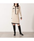 【プロポーション ボディドレッシング/PROPORTION BODY DRESSING】のニットミニスカート 人気、トレンドファッション・服の通販 founy(ファニー) ファッション Fashion レディースファッション Fashion for Women スカート Skirts ミニスカート Mini Skirts おすすめ Recommended / Our Picks ジャケット Jacket, Outerwear ミニスカート Mini Skirt, Short Skirt thumbnail ベージュ×ブラック|ID: prp329100004666058 ipo3291000000033749161