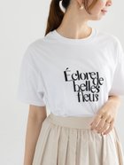 【テチチ/Te chichi】のデザインロゴプリントTシャツ《2025summer catalog item》 ブラック|ID: prp329100004666104 ipo3291000000033749367