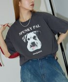 【フリークスストア/FREAK'S STORE】のドッグ プリント Tシャツ 限定展開 25SS チャコールグレー|ID: prp329100004666110 ipo3291000000033749384