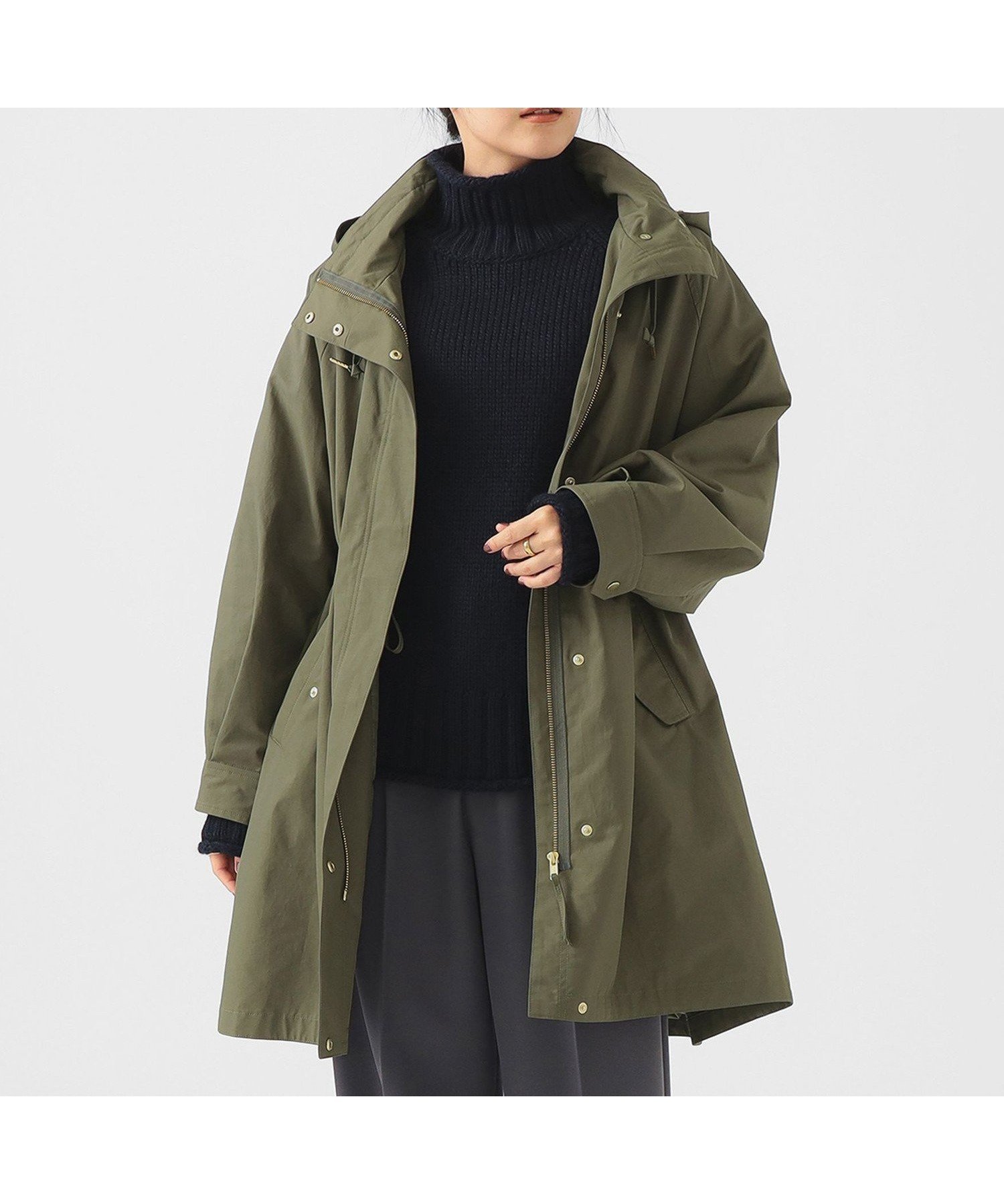 【ビーミングライフストアバイビームス/B:MING LIFE STORE by BEAMS】の【撥水機能】撥水 ロング マウンテン パーカ(S~M) 25AW 秋冬 秋アウター ロングシーズン インテリア・キッズ・メンズ・レディースファッション・服の通販 founy(ファニー) 　ファッション　Fashion　レディースファッション　Fashion for Women　アウター　Coat / Outerwear Collection　トップス・カットソー　Cut & Sew Tops　レディースパーカー・カジュアルフーディー　Casual Hoodies & Sweatshirts　秋　Autumn　ショート　Short, Short Length　定番　Standard, Basic Item　ロング　Long, Long-Length　A/W・秋冬　Autumn/Winter　再入荷　Restock / Back in Stock　おすすめ　Recommended / Our Picks　エレガント 上品　Elegant　ビジネス 仕事 通勤　Business / Work / Commuting　2025年　2025　2025-2026秋冬・A/W　Autumn/Winter 2025–26 AW25–26　LIGHT_OLIVE|ID: prp329100004666126 ipo3291000000034127115